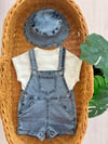 Remy Denim Şapkalı Salopet