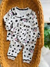 Sevimli İnek Unisex Pijama Takimi