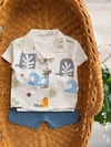 Tropical Yaz 3lu Müslin Takım