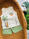 Tropicool Askılı Şortlu Takım