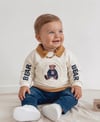 Turuncu Bear Gömlek Görünümlü Kot Pantolon Sweat Takım