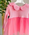 Tütülü Pembe Elbise