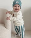Yeşil HipHop Style Çizgili 4lü Takım