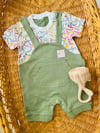 Yeşil Little Lion Badisi Birleşik Tulum 