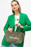 BENETTON KADIN OMUZ ÇANTA BNT_1102 HAKİ