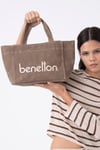 BENETTON KADIN OMUZ ÇANTA BNT_1102 KAHVE
