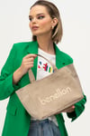 BENETTON KADIN OMUZ ÇANTA BNT_1102 KUM