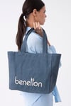 BENETTON KADIN OMUZ ÇANTA BNT_1163 LACİVERT