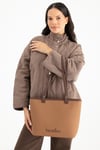 BENETTON KADIN OMUZ ÇANTA BNT_1655 TABA-KAHVE