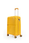 PİEL LİNO KABİN BOY POLİPROPİLEN VALİZ PL015239-S SARI