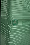 PİEL LİNO ORTA BOY POLİPROPİLEN VALİZ PL015239-M METALİK YEŞİL