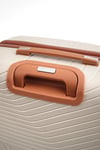 PİEL LİNO ORTA BOY POLİPROPİLEN VALİZ PL015239-M BEYAZ-CAMEL