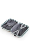 PİEL LİNO ORTA BOY VE MAKYAJ POLİPROPİLEN VALİZ PL015239-MMK BEYAZ-MAVİ