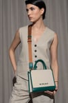 SISLEY KADIN EL VE OMUZ ÇANTASI SLY_075 YEŞİL
