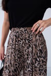 ŞİFON ŞALVAR LEOPAR PANTOLON