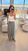  MODAL TENSEL ŞALVAR MODEL  PANTOLON  HAKİ