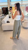  MODAL TENSEL ŞALVAR MODEL  PANTOLON  HAKİ