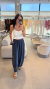  MODAL TENSEL ŞALVAR MODEL  PANTOLON  LACİVERT