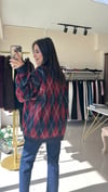 0493 BAKLAVA DESEN HIRKA BORDO LACİVERT