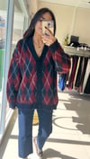 0493 BAKLAVA DESEN HIRKA BORDO LACİVERT
