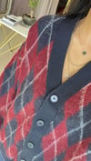 0493 BAKLAVA DESEN HIRKA BORDO LACİVERT