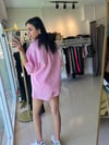 %100 MÜSLİN ŞORT GÖMLEK TAKIM PEMBE