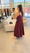 %100 PAMUK ETEK BLUZ TAKIM BORDO