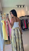 1001 SPAGETTİ ASKI CROP ATLET BEYAZ