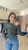 10699 PULLU ASTARLI TRİKO KAZAK SİYAH