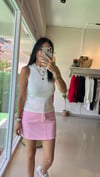 1125 FİTİLLİ SIFIR KOL ATLET BEYAZ
