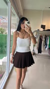 2416358 BONCUK DETAYLI TRİKO ATLET BEYAZ