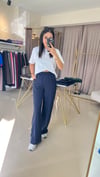 2416616 YANDAN ŞERİTLİ PANTOLON LACİVERT