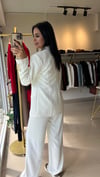 250410 GOLD DÜĞME BLAZER BEYAZ