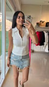 251023 FERMUARLI POLO YAKA BODY EKRU