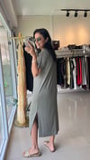 30314 KISA KOLLU MODAL BASİC ELBİSE HAKİ