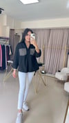3085 ZIMBALI OVERSİZE GÖMLEK