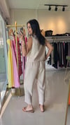 3089 Sofie Bluz Pantolon Takım Bej