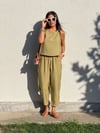 3089 Sofie Bluz Pantolon Takım Haki