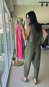 3089 Sofie Bluz Pantolon Takım  Haki