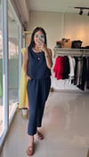 3089 Sofie Bluz Pantolon Takım Lacivert