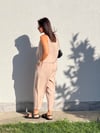3089 Sofie Bluz Pantolon Takım Vizon