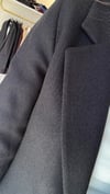3133 TEK DÜĞME YÜN EFEKT BLAZER SİYAH