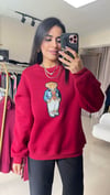 3162 NAKIŞLI SWEAT BORDO