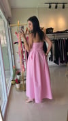 31967 STRABLEZ MİDİ BOY ELBİSE PEMBE
