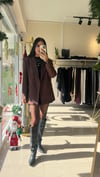 3233 ZR BLAZER CEKET KAHVE