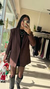 3233 ZR BLAZER CEKET KAHVE
