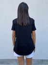 3471 Sıfır Yaka Tshirt Siyah