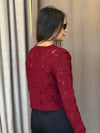 35239 DANTELLİ HIRKA BORDO