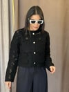 35239 DANTELLİ HIRKA SİYAH