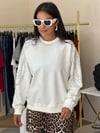 35305 MARKA MODEL TAŞLI SWEAT BEYAZ